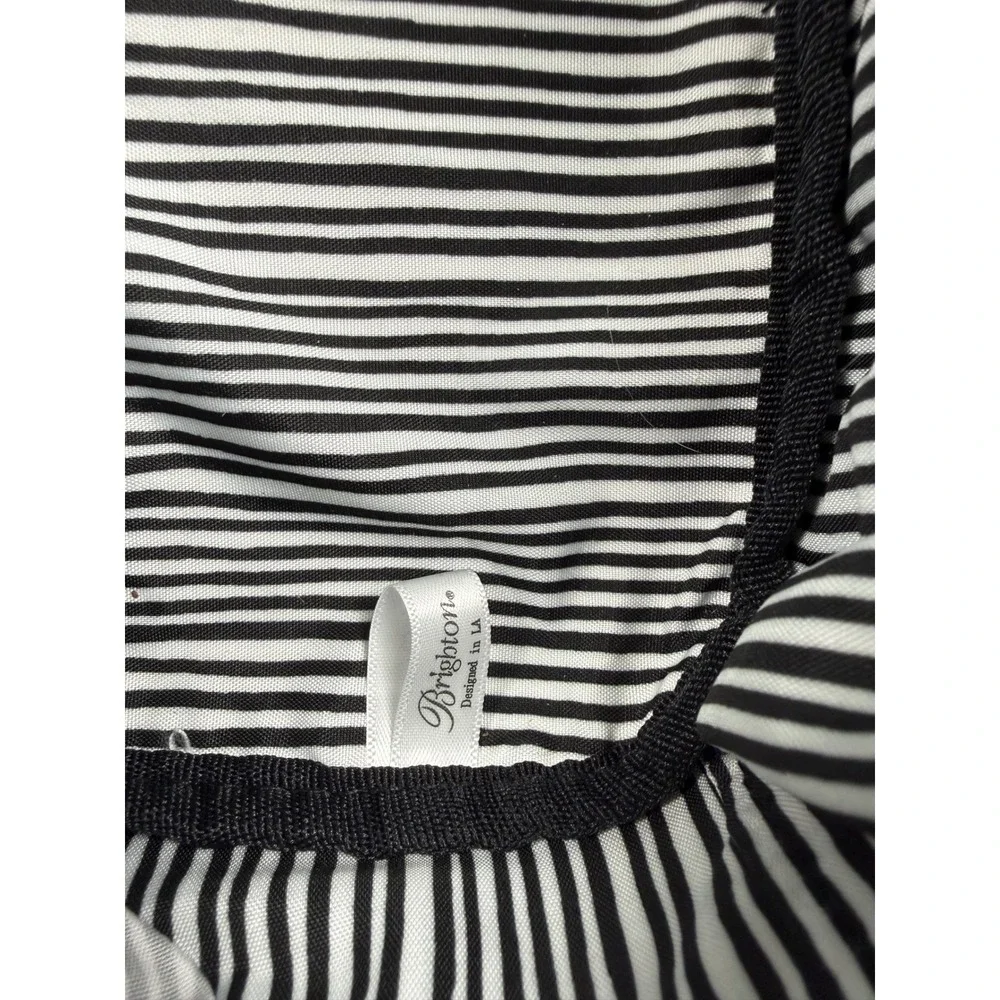 Brighton Love Hearts Cosmetic Bag Black Red Travel‎ Makeup Organizer Case
